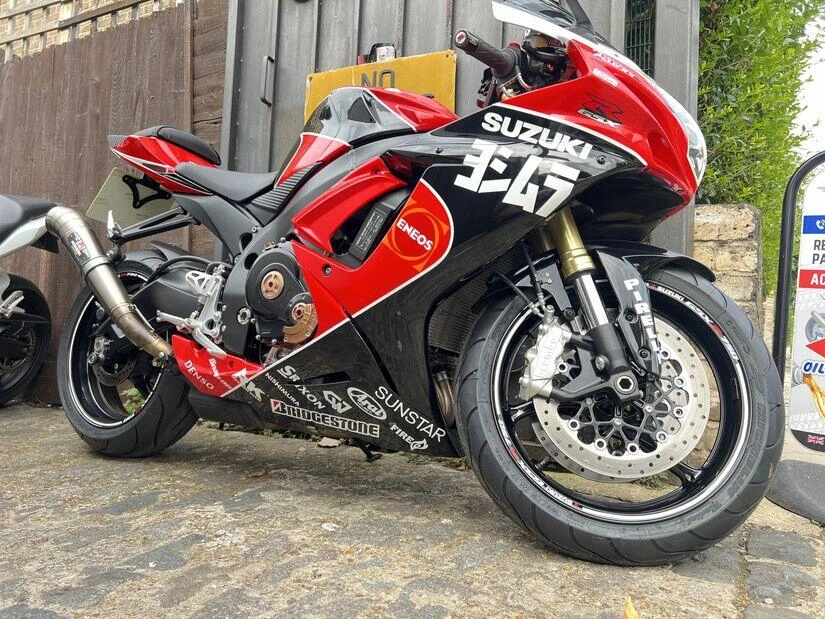Motorcycle work at East London Motorcycles
